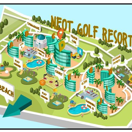 Caesars Place Sea View 2Br Neot Golf เซซาเรีย ภายนอก รูปภาพ